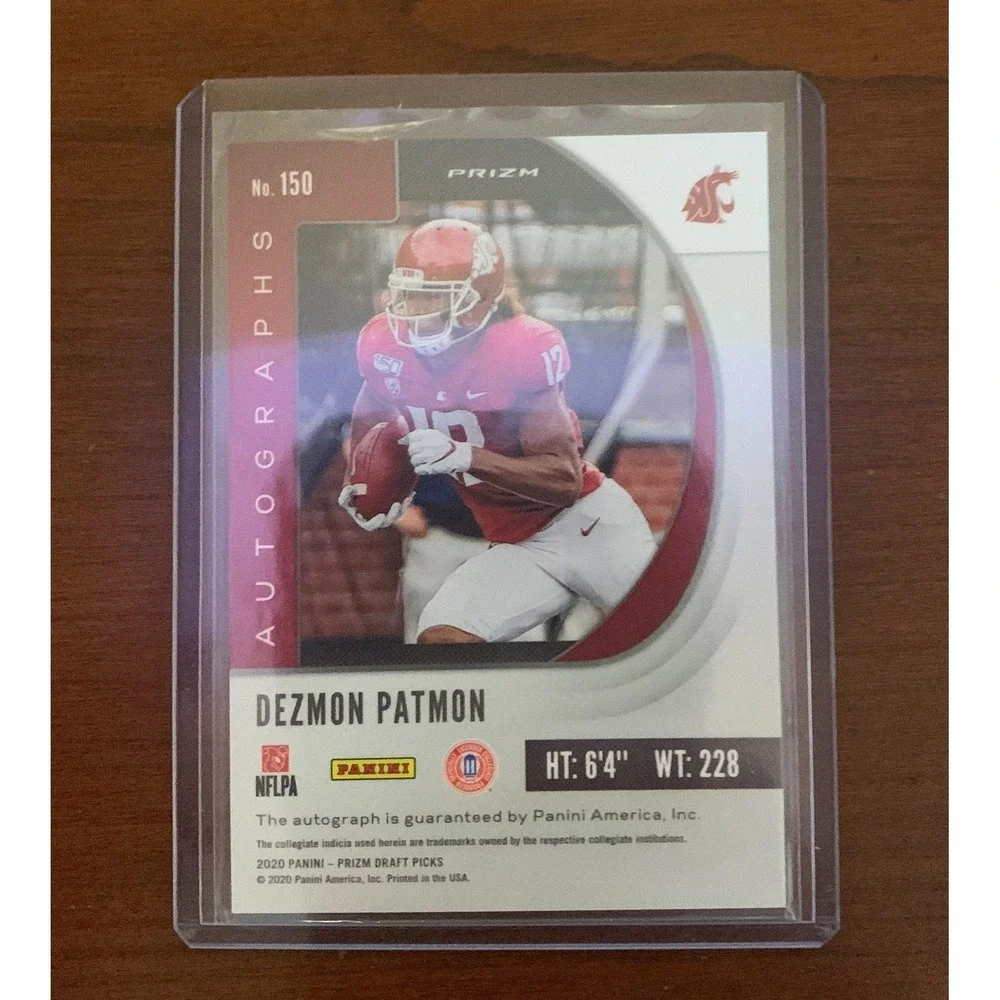Dezmon Patmon Panini Prizm Auto